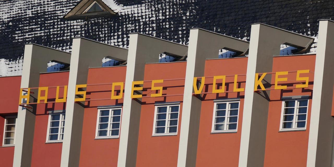 Haus Des Volkes - Das Bauhaushotel Probstzella Eksteriør billede